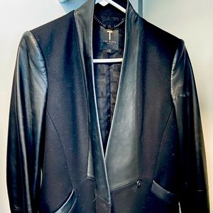 Ted Baker black wool coat